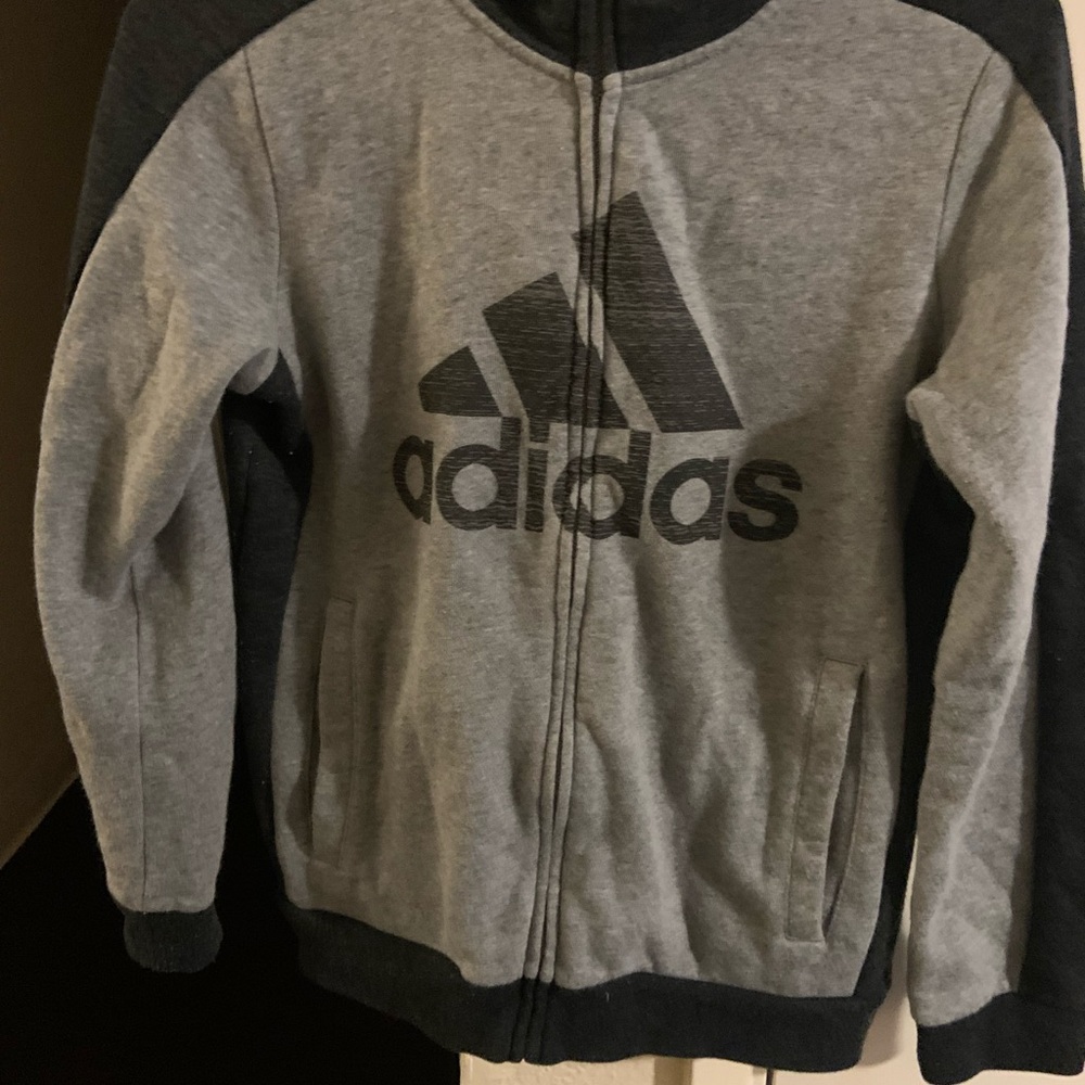 kids adidas zip up